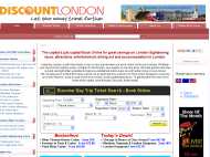 Discount London website