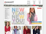 Damart website
