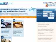 FHR Airport Hotels and Parking website