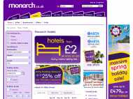 Monarch Hotels website