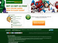 Paddy Power Games website