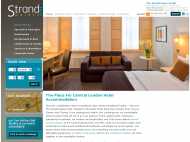 Strand Palace Hotel website