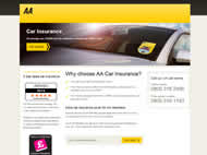The AA Car Insurance website