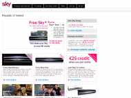 Sky Ireland website